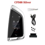 CF568 Style Modified Universal Smart Remote Car Key LCD Black/Silver